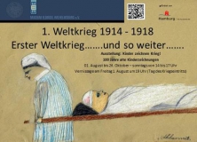 Ausstellungsplakat "Erster Weltkrieg und so weiter"