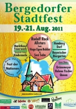 Plakat Bergedorfer Stadtfest 2011