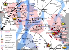 Förder- und Verpressbohrungen im Landkreis Rotenburg/W. (Grafik: <a href="http://frack-loses-gasbohren.de/fracking-regional/">BI Frackloses Gasbohren</a>)