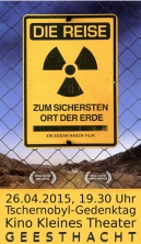 Kino-Plakat »Die Reise zum sichersten Ort der Erde«, Geesthacht
