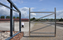 Eingangsbereich der KZ-Gedenkstätte Neuengamme