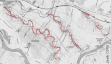 Neu festzusetzende Überschwemmungsgebiete in den Vier- und Marschlanden (Planung)