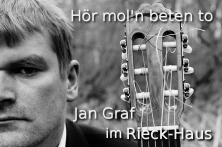 Jan Graf mit Gitarre