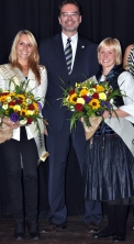 Arne Dornquast, Lina von der Heide und Prinzessin Nathalie