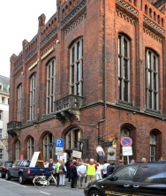 Altes Rathaus Hamburg, Patriotische Gesellschaft, BI-W-Ag-Demo