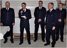 Sven Gerdau, Bernd Rieck, Karsten Dabelstein, Werner Burmester, Sebastian Struß (v.l.n.r.) bei der Siegerehrung