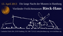 Logo Rieck-Haus; Lange Nacht der Museen 2013